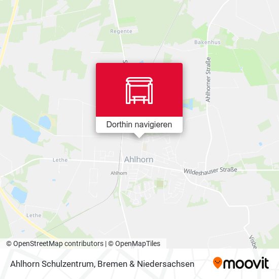 Ahlhorn Schulzentrum Karte