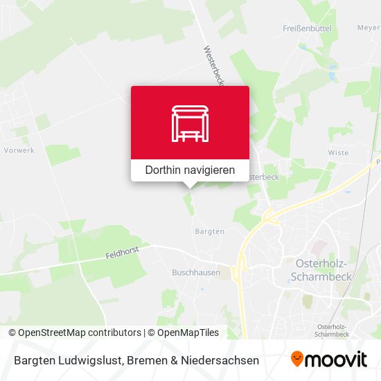 Bargten Ludwigslust Karte