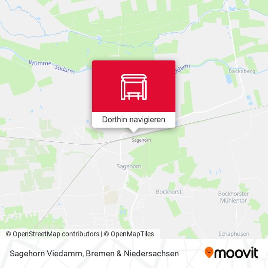 Sagehorn Viedamm Karte