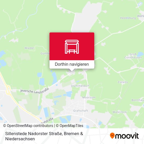 Sillenstede Nadorster Straße Karte