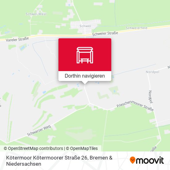 Kötermoor Kötermoorer Straße 26 Karte