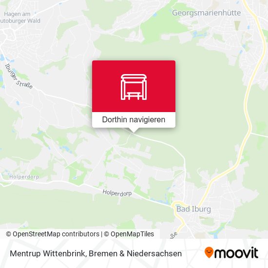 Mentrup Wittenbrink Karte