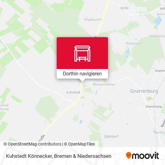 Kuhstedt Könnecker Karte