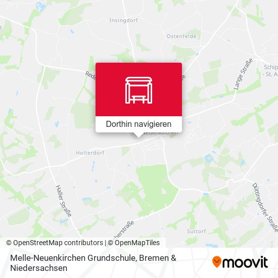 Melle-Neuenkirchen Grundschule Karte