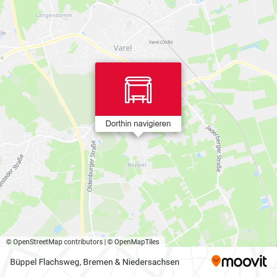 Büppel Flachsweg Karte