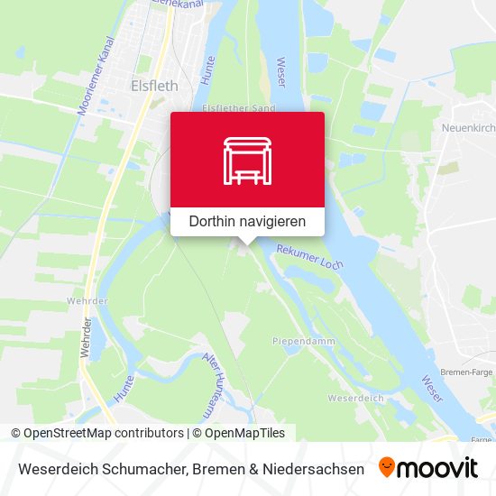Weserdeich Schumacher Karte