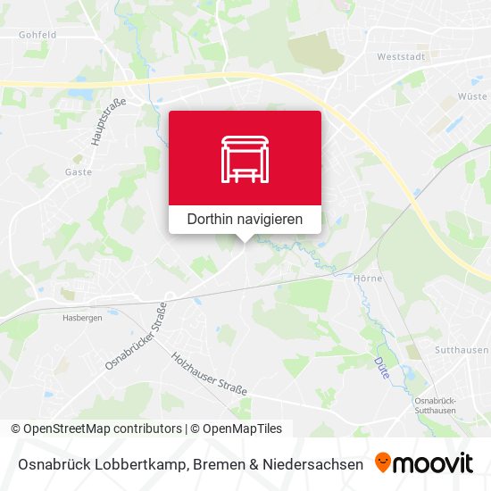 Osnabrück Lobbertkamp Karte