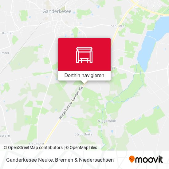 Ganderkesee Neuke Karte