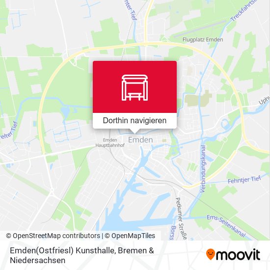 Emden(Ostfriesl) Kunsthalle Karte
