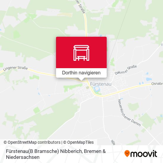 Fürstenau(B Bramsche) Nibberich Karte