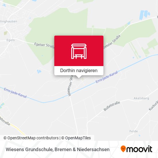 Wiesens Grundschule Karte