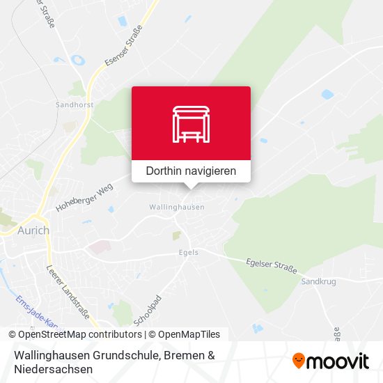 Wallinghausen Grundschule Karte