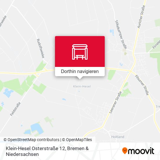 Klein-Hesel Osterstraße 12 Karte