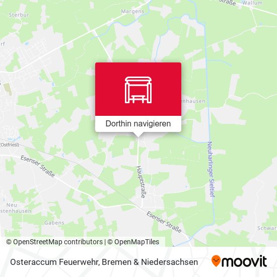 Osteraccum Feuerwehr Karte