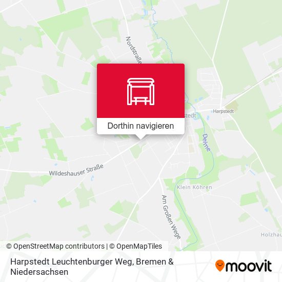 Harpstedt Leuchtenburger Weg Karte