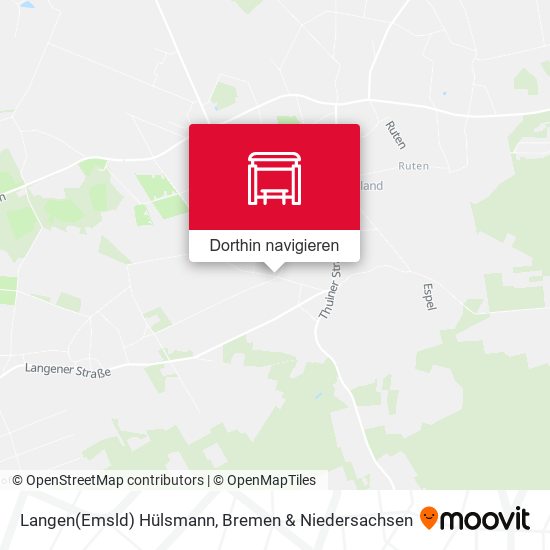 Langen(Emsld) Hülsmann Karte