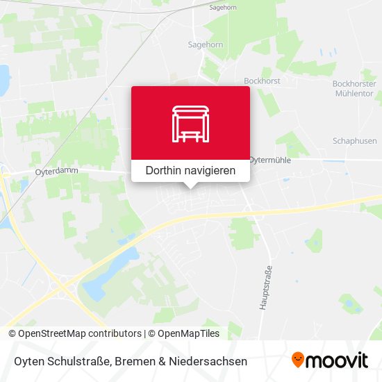 Oyten Schulstraße Karte