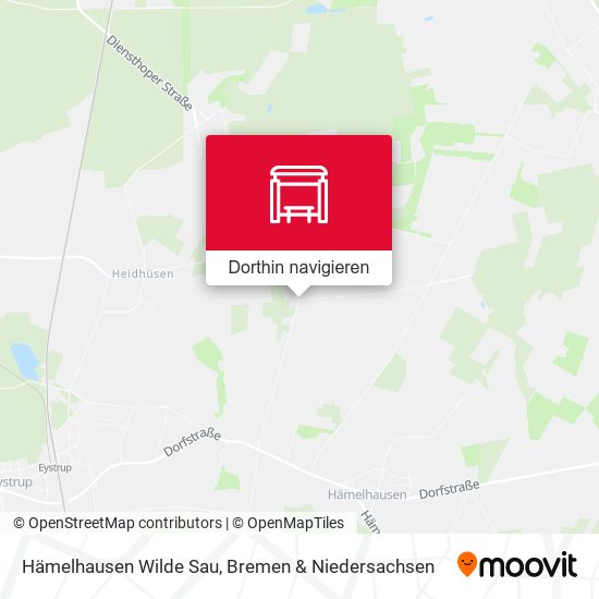 Hämelhausen Wilde Sau Karte