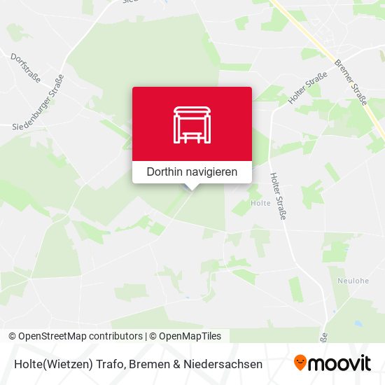 Holte(Wietzen) Trafo Karte