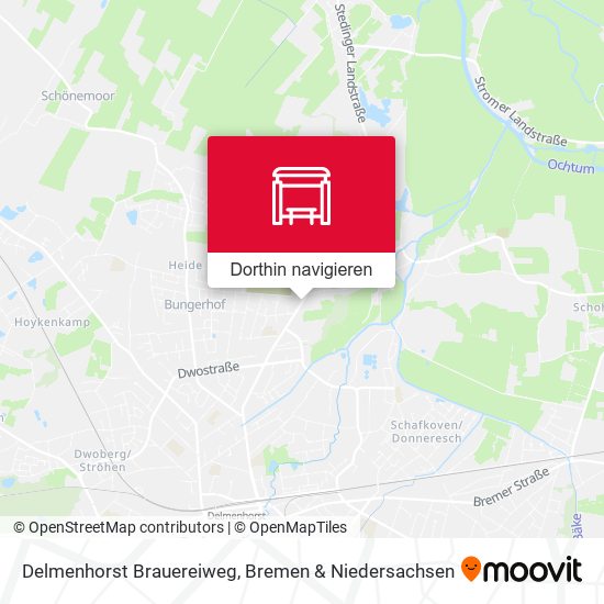 Delmenhorst Brauereiweg Karte