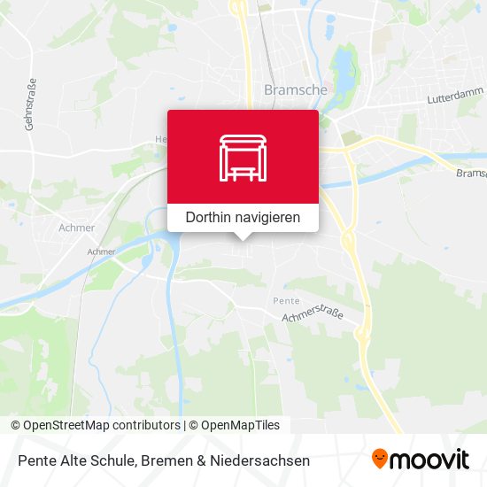 Pente Alte Schule Karte