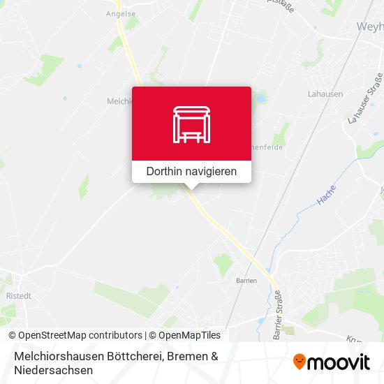 Melchiorshausen Böttcherei Karte