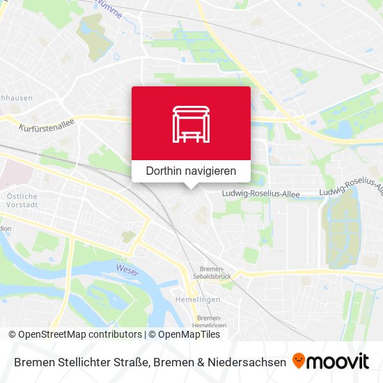 Bremen Stellichter Straße Karte