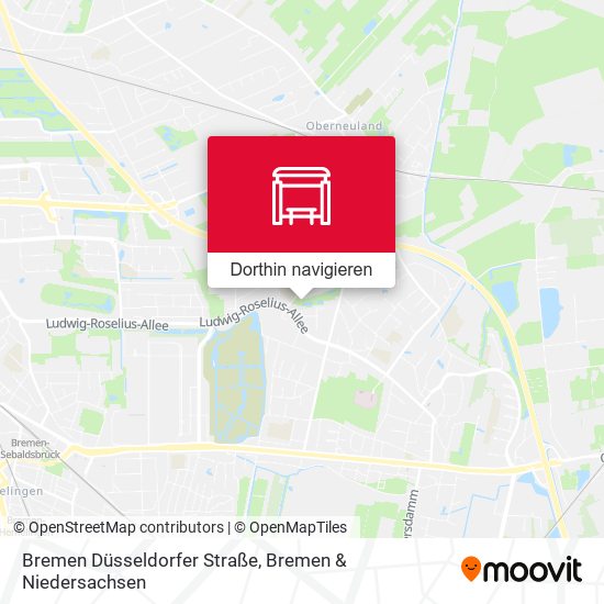 Bremen Düsseldorfer Straße Karte