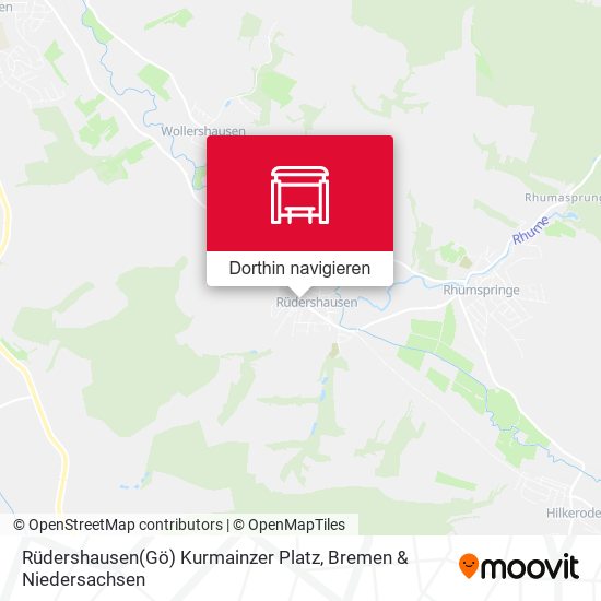 Rüdershausen(Gö) Kurmainzer Platz Karte