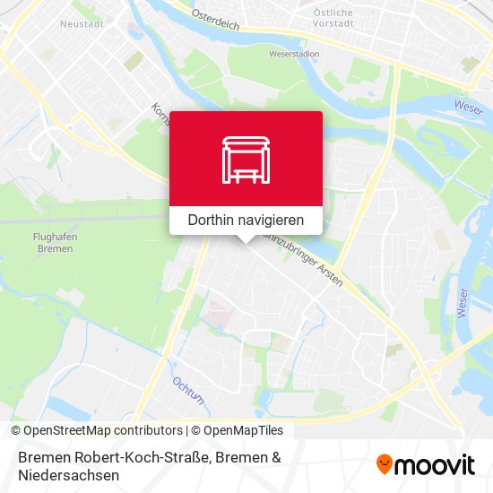 Bremen Robert-Koch-Straße Karte