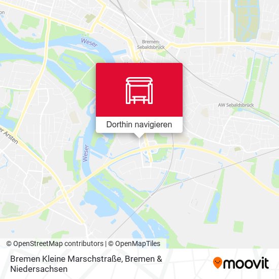 Bremen Kleine Marschstraße Karte