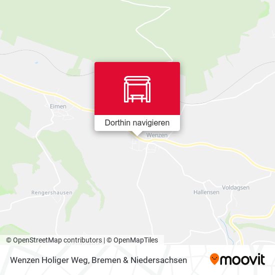 Wenzen Holiger Weg Karte