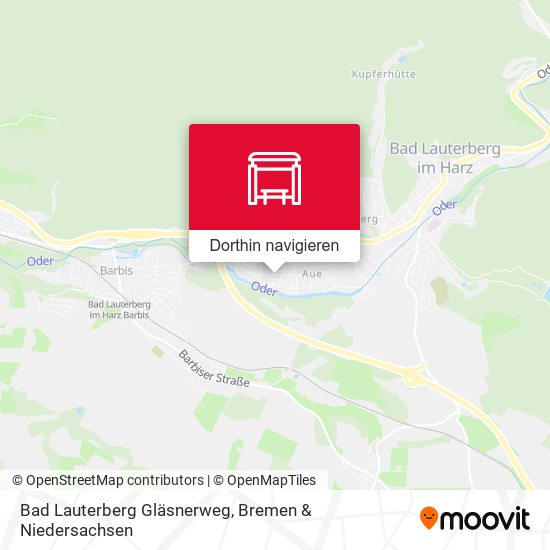 Bad Lauterberg Gläsnerweg Karte
