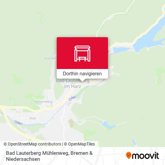 Bad Lauterberg Mühlenweg Karte
