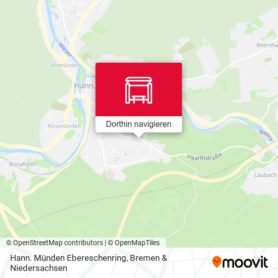Hann. Münden Ebereschenring Karte