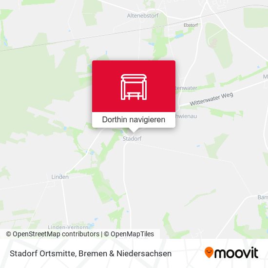 Stadorf Ortsmitte Karte