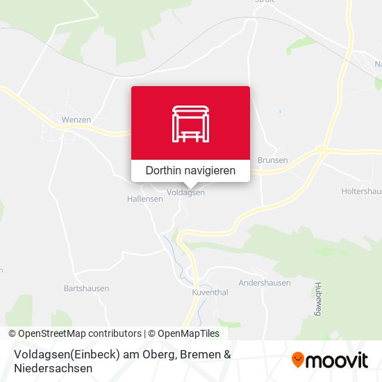 Voldagsen(Einbeck) am Oberg Karte