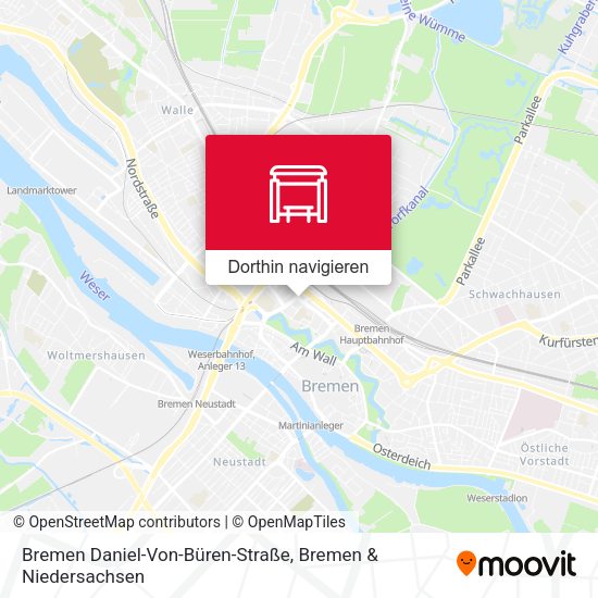Bremen Daniel-Von-Büren-Straße Karte
