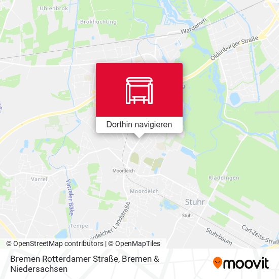 Bremen Rotterdamer Straße Karte