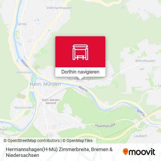 Hermannshagen(H-Mü) Zimmerbreite Karte