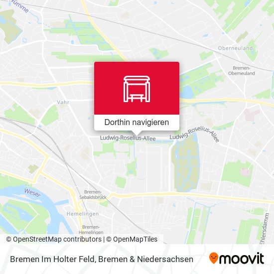 Bremen Im Holter Feld Karte