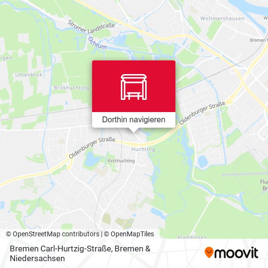 Bremen Carl-Hurtzig-Straße Karte