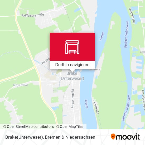Brake(Unterweser) Karte