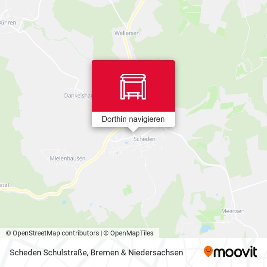 Scheden Schulstraße Karte