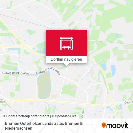 Bremen Osterholzer Landstraße Karte