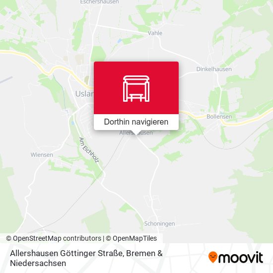 Allershausen Göttinger Straße Karte