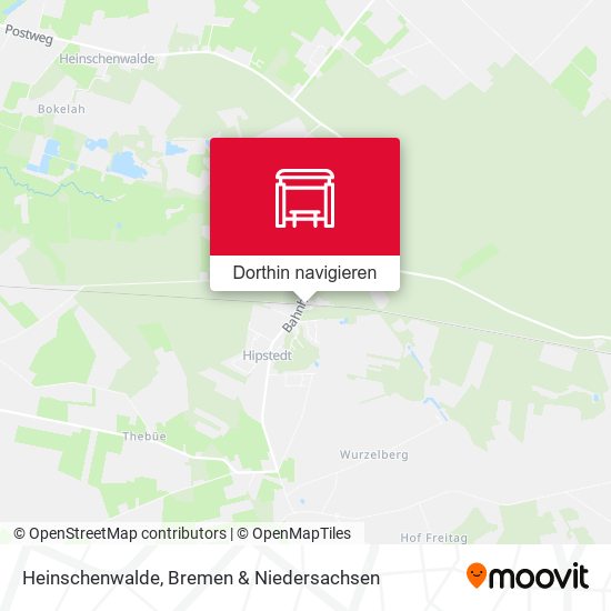 Heinschenwalde Karte