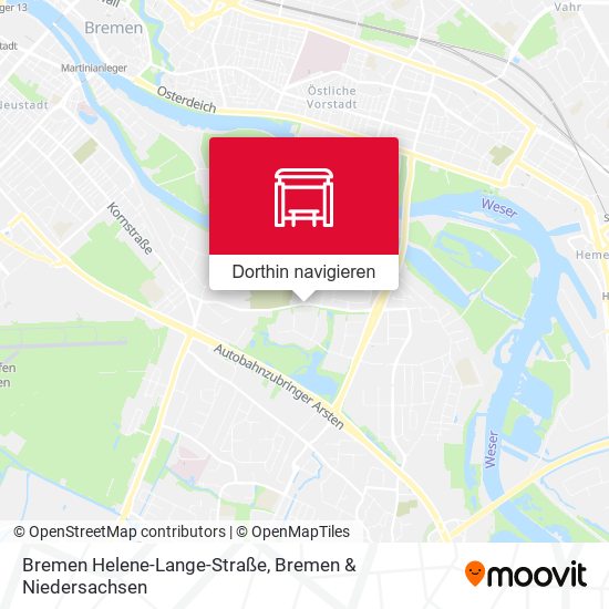 Bremen Helene-Lange-Straße Karte