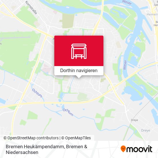 Bremen Heukämpendamm Karte