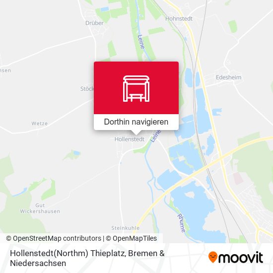 Hollenstedt(Northm) Thieplatz Karte